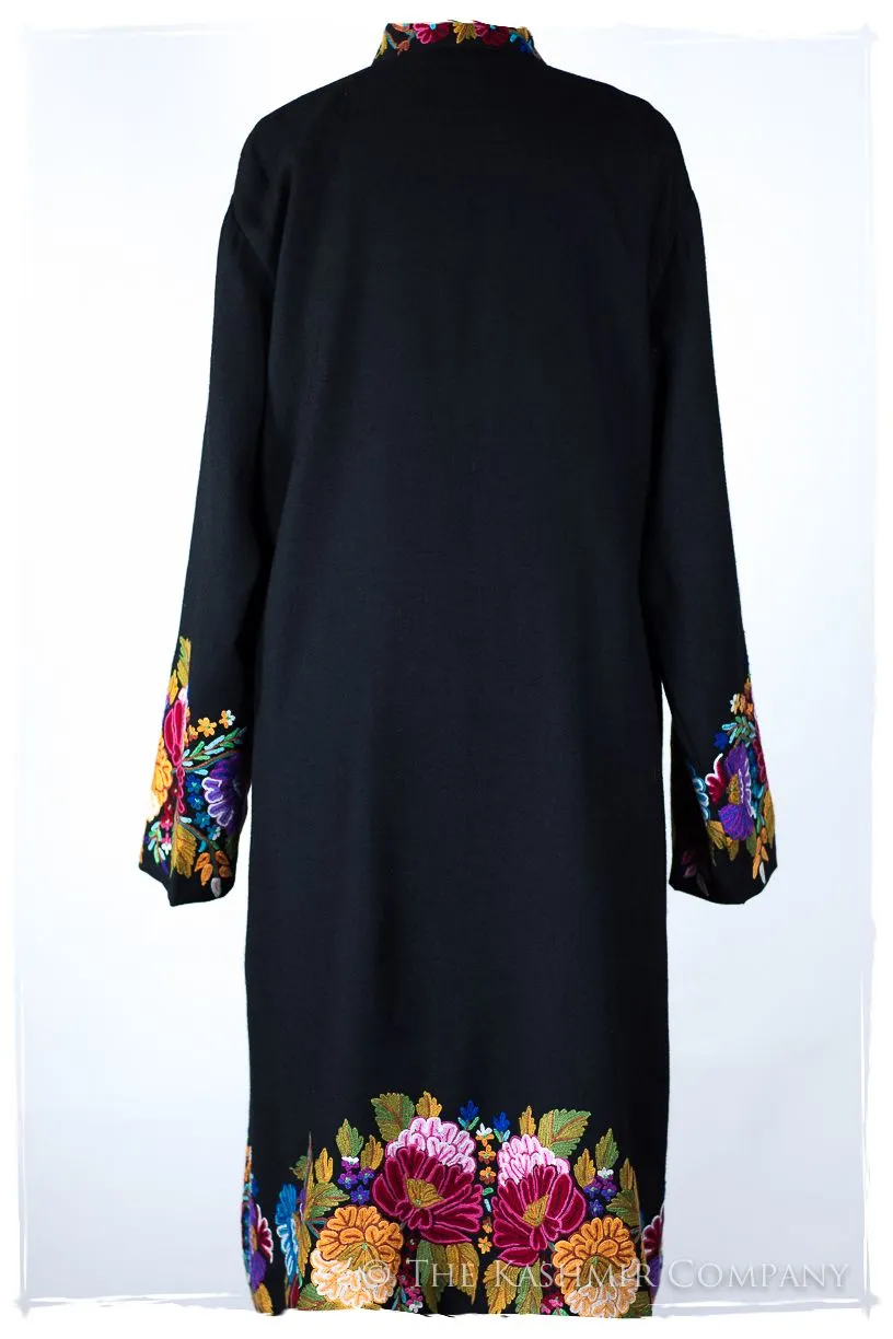 Française Florentine Renoir Noir Wool Coat