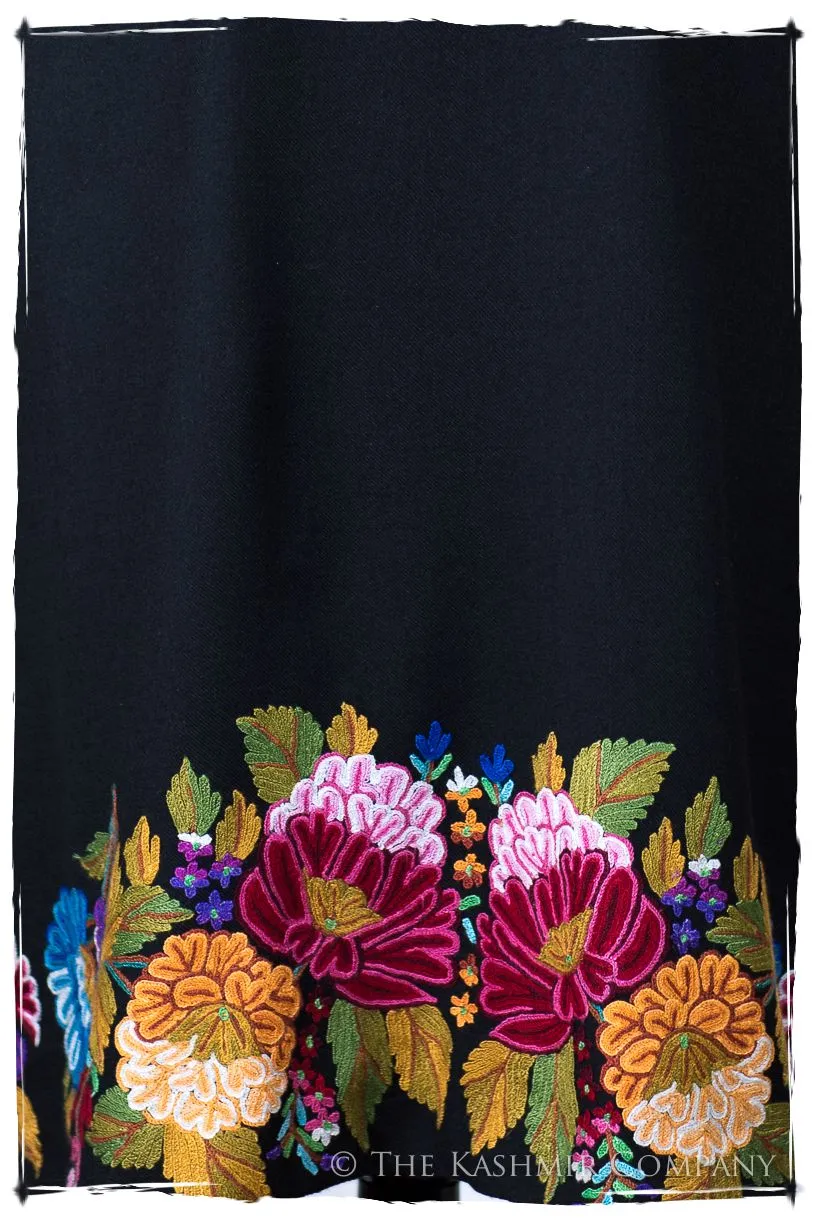 Française Florentine Renoir Noir Wool Coat