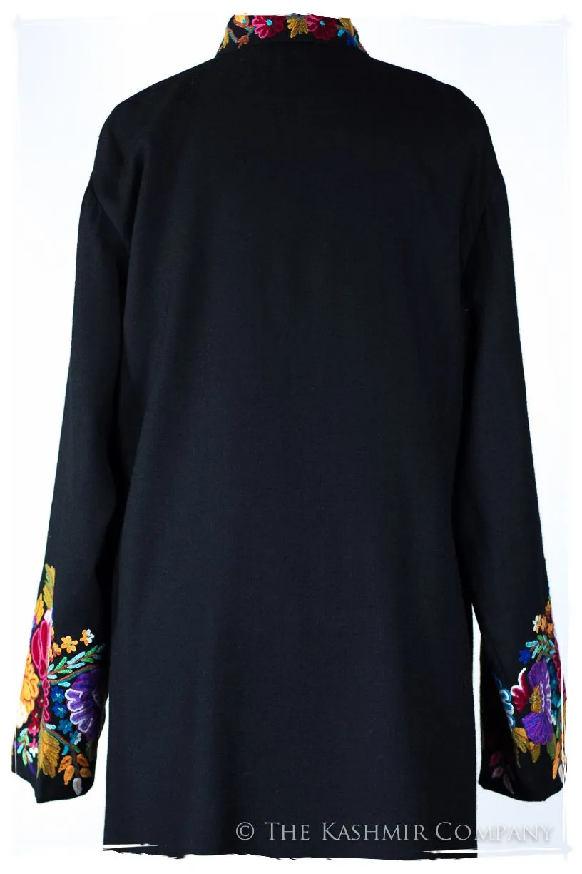 Française Florentine Renoir Noir Wool Coat