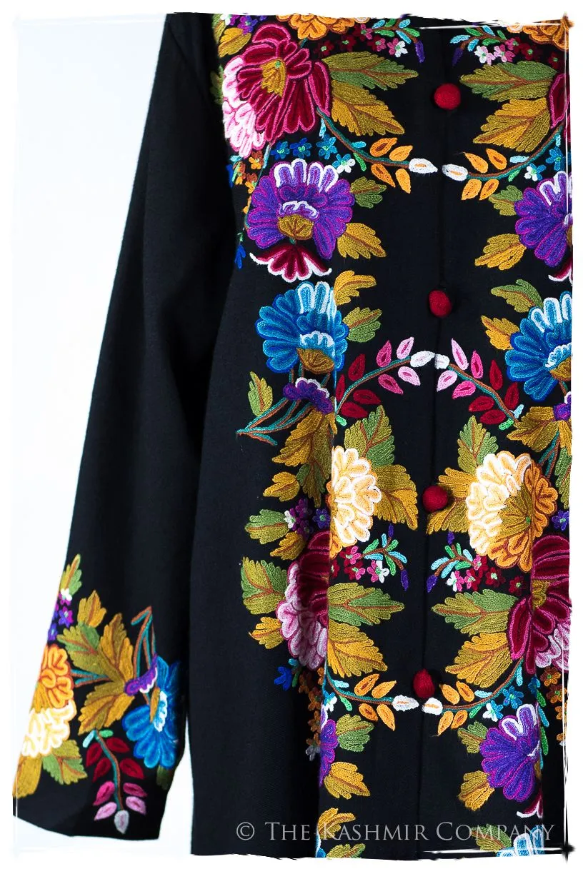 Française Florentine Renoir Noir Wool Coat