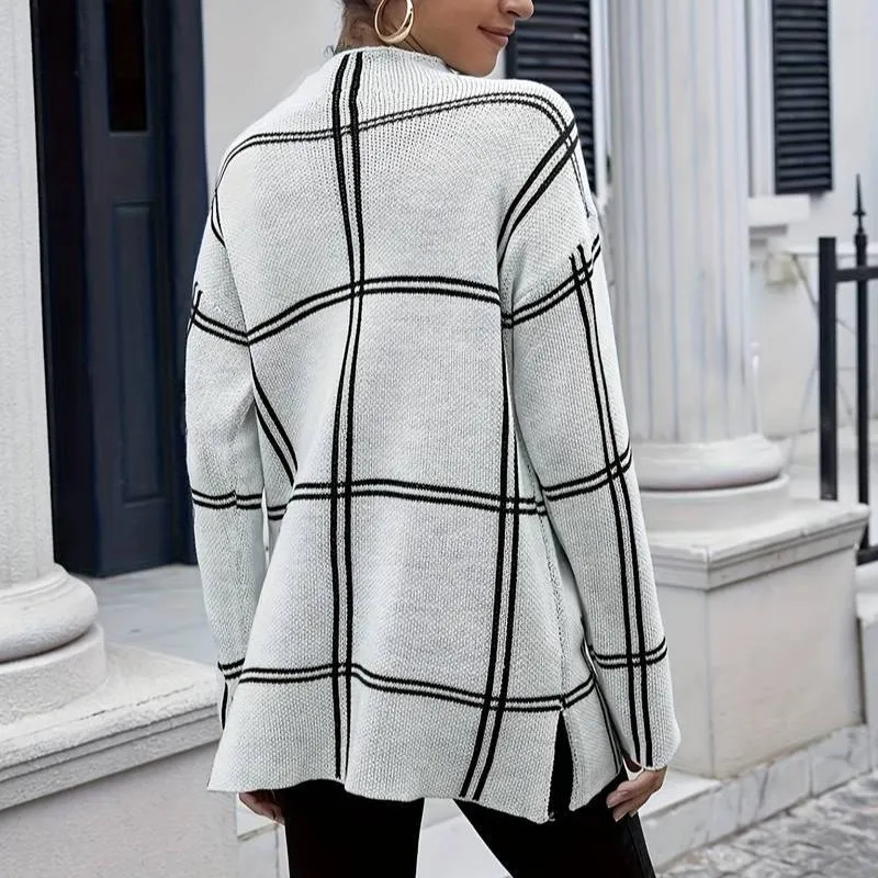 Geruite Sweater