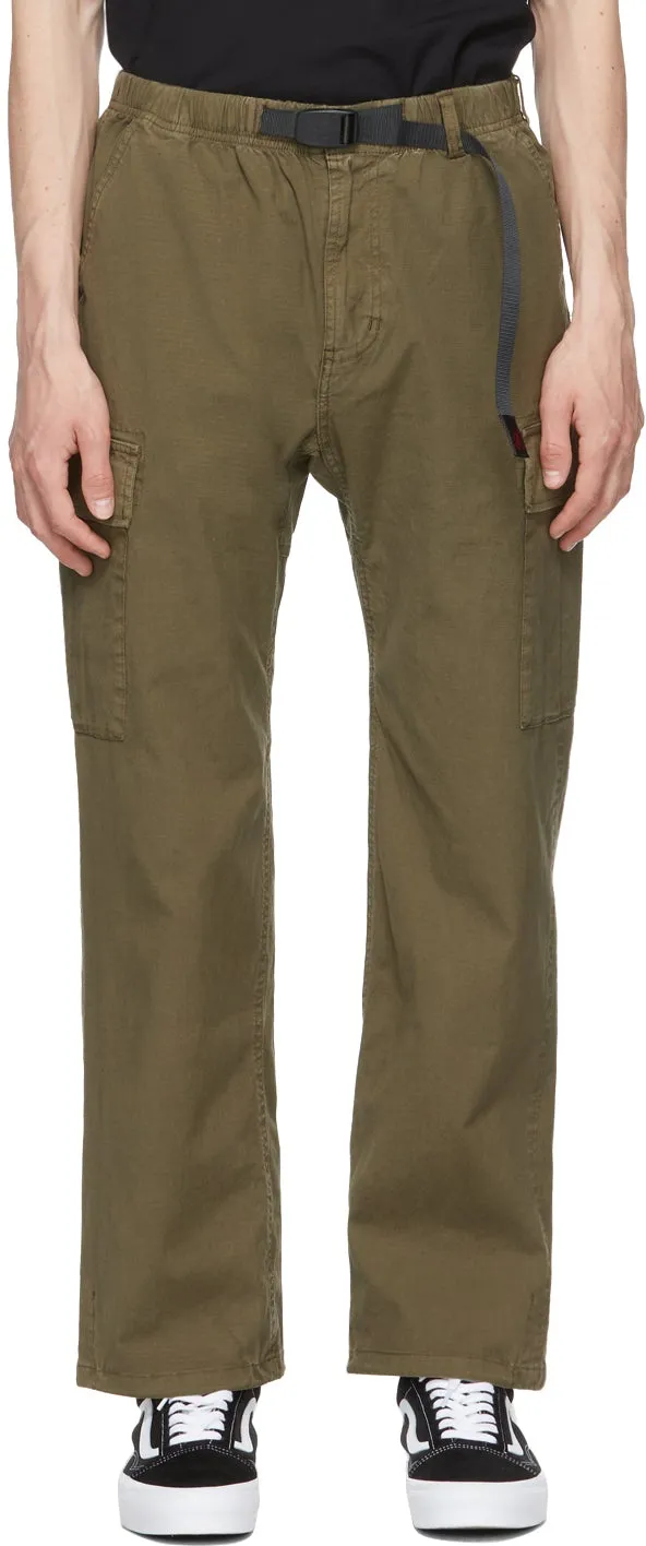 Gramicci Green Ripstop Cargo Pants
