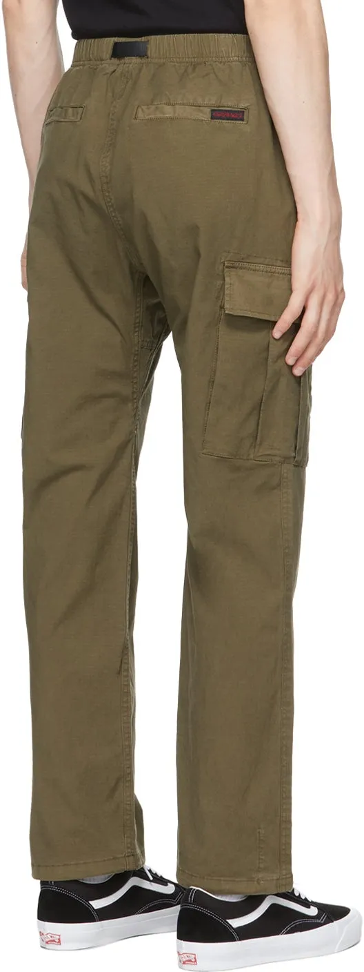 Gramicci Green Ripstop Cargo Pants