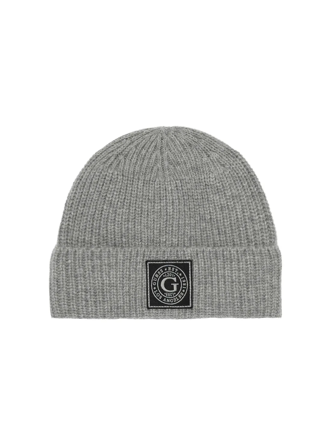 Grey Hunter Ribbed Beanie