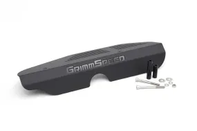 Grimmspeed Alternator Cover BLACK - Subaru Turbo EJ Engine - 099012