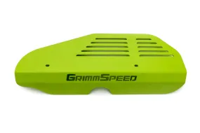Grimmspeed Alternator Cover NEON GREEN - Subaru Turbo EJ Engine - 099050