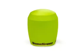 Grimmspeed Stubby Shift Knob, Stainless Steel NEON GREEN [M12x1.25]- Manual Subaru, Focus RS - 380005