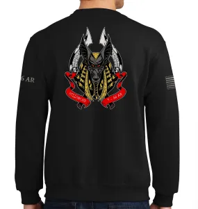 Hellhound 50-50 Blend Crewneck Unisex Sweatshirt. This shirt IS approved for PT.