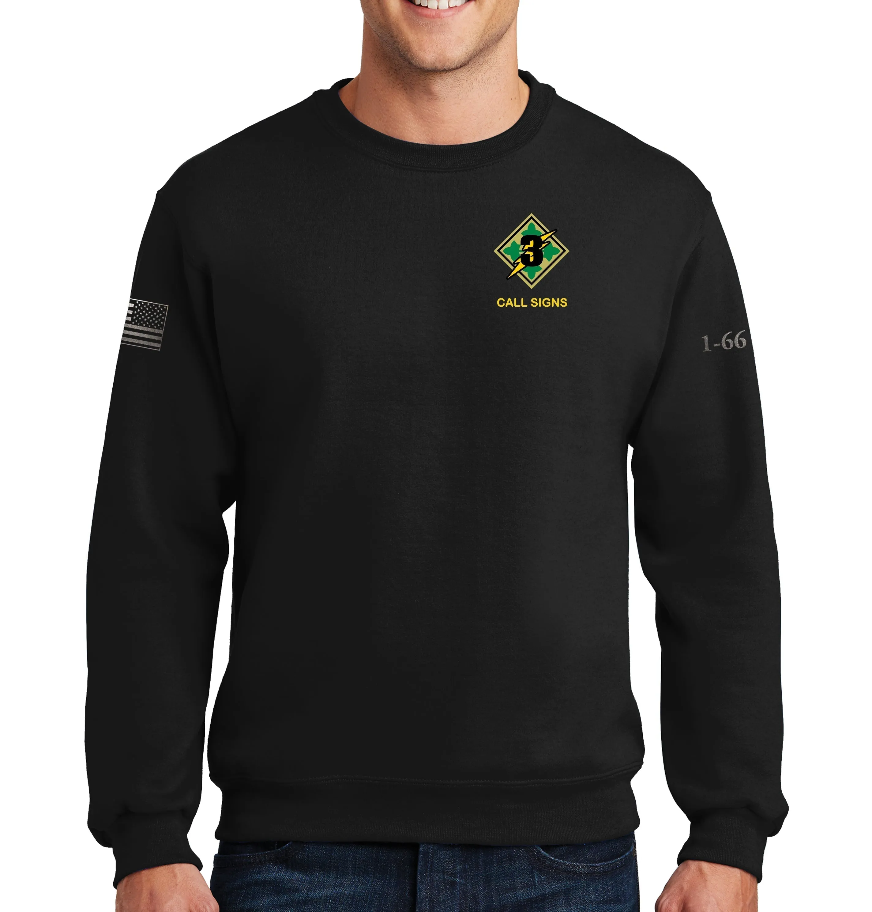 Hellhound 50-50 Blend Crewneck Unisex Sweatshirt. This shirt IS approved for PT.