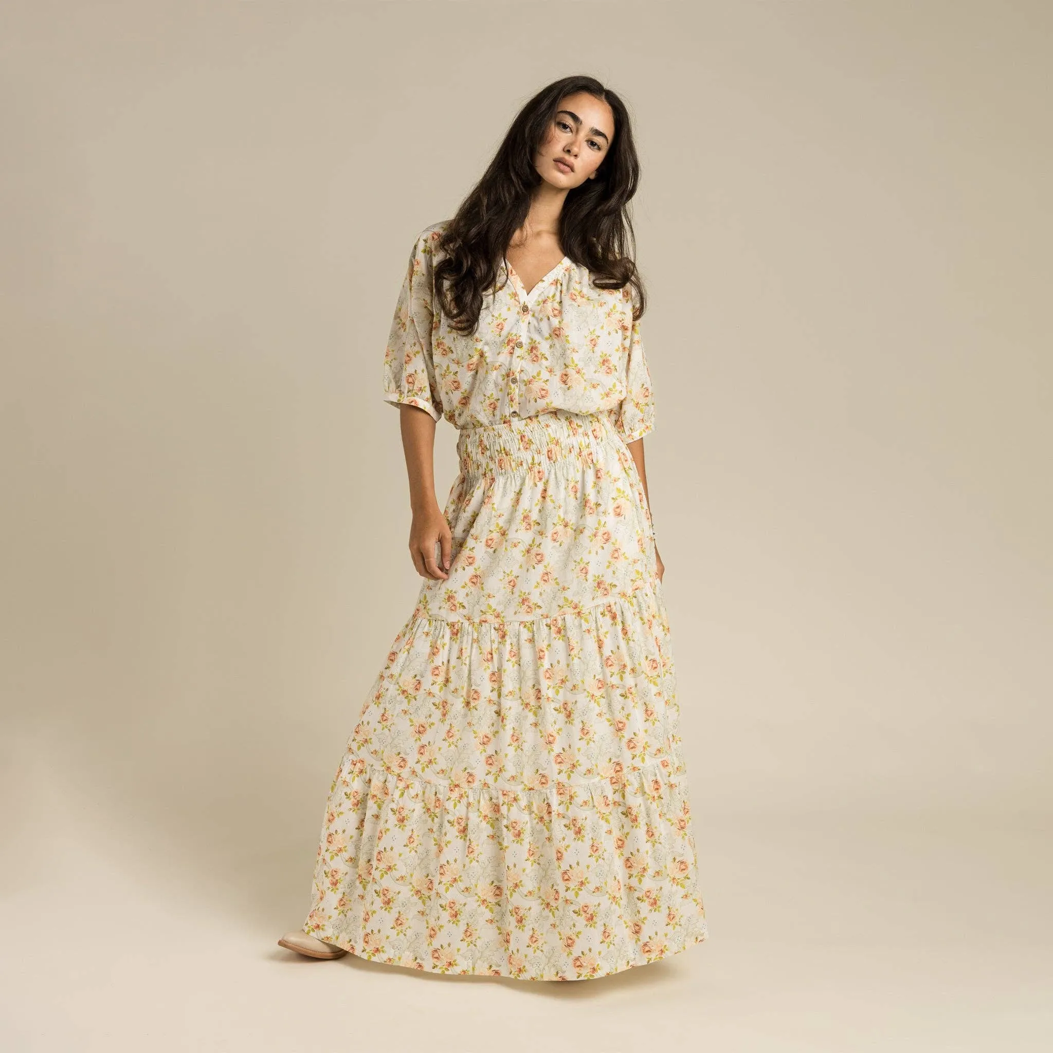 Juliette Floral Skirt: Floral