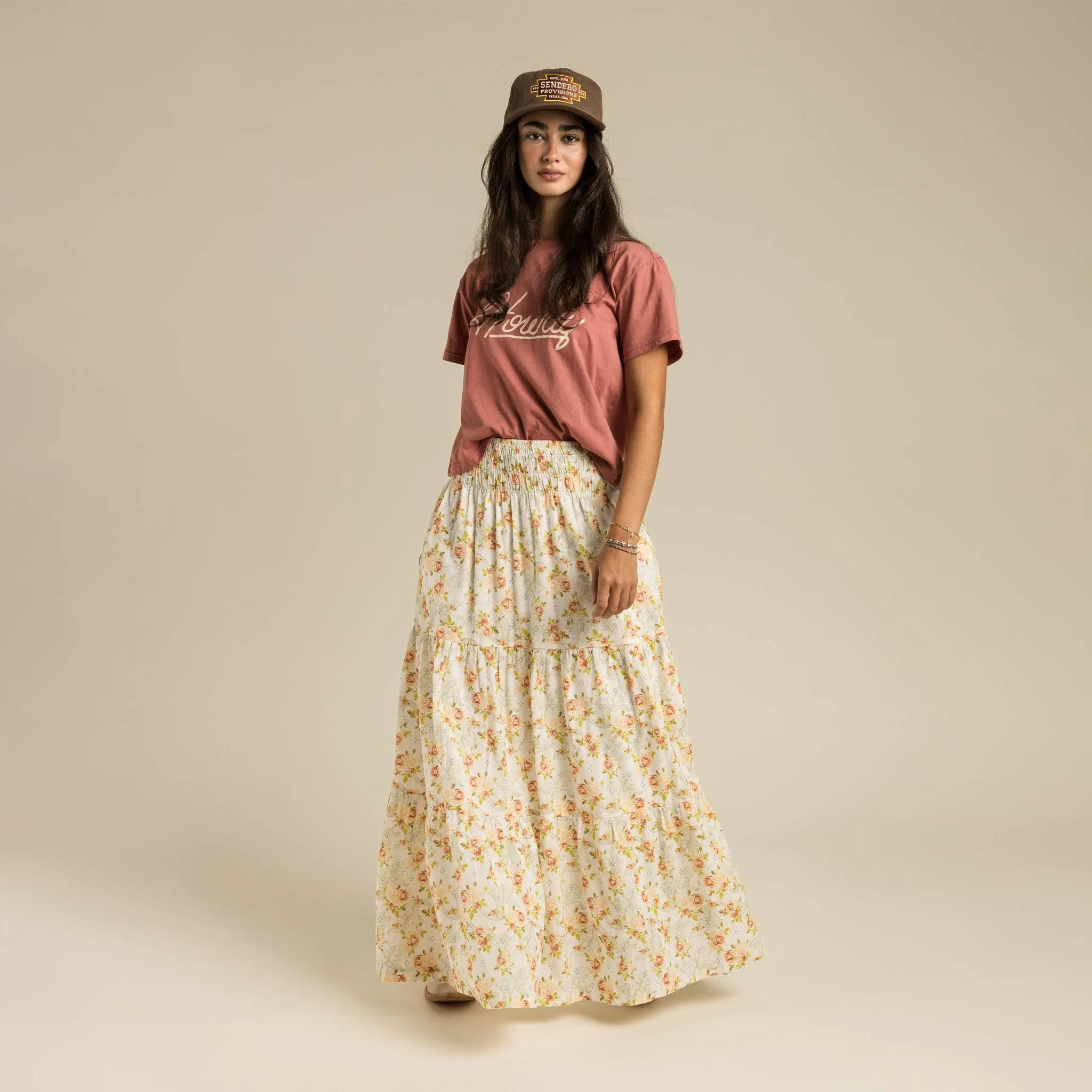 Juliette Floral Skirt: Floral