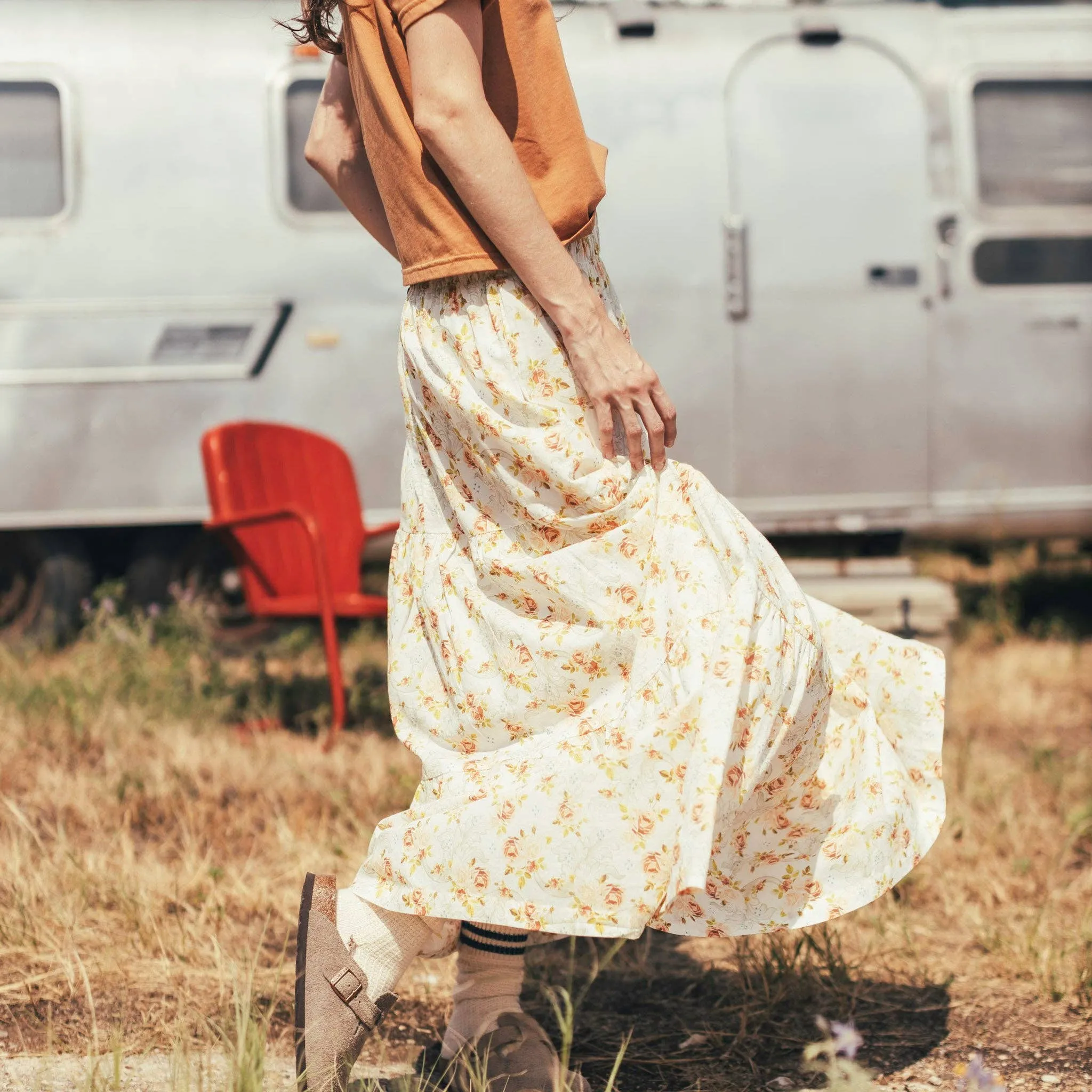 Juliette Floral Skirt: Floral