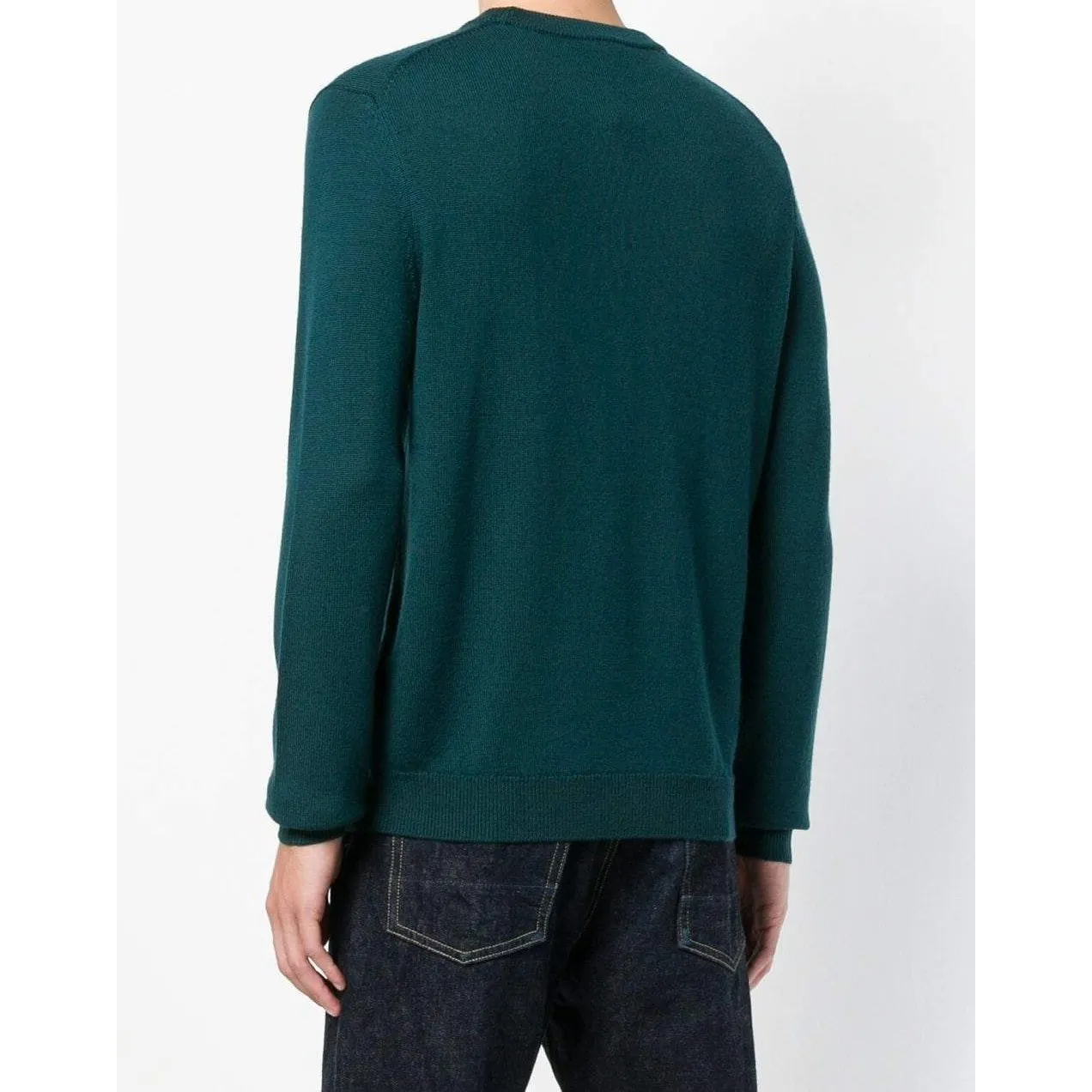 KENZO Paris Knit Crewneck Sweater, Pine