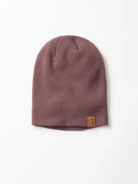 Knit Beanie - Huckleberry
