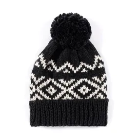 Knit toque - Ladies, color Black