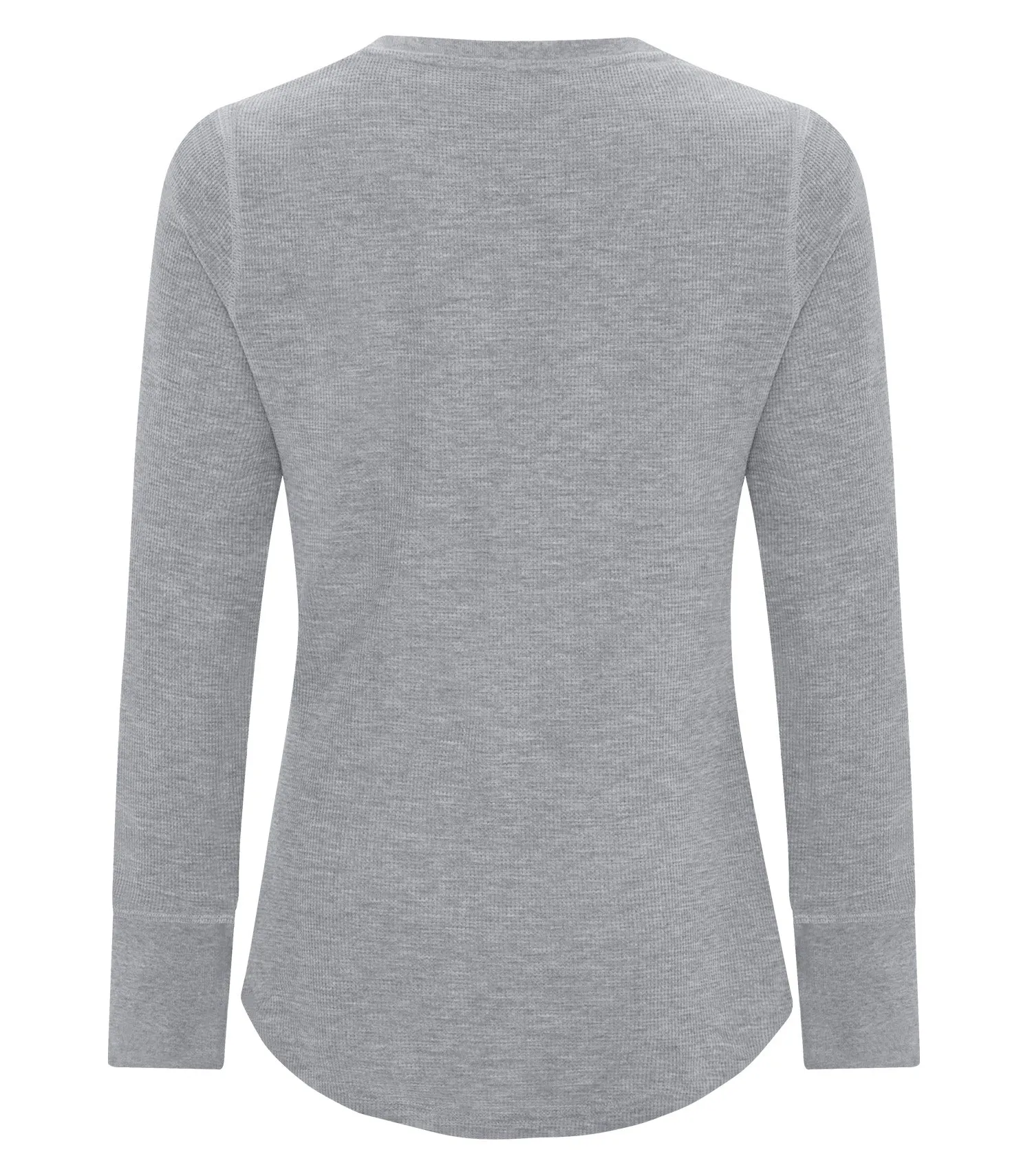Ladies-Long Sleeve Thermal Waffle Shirt - ATC8064L
