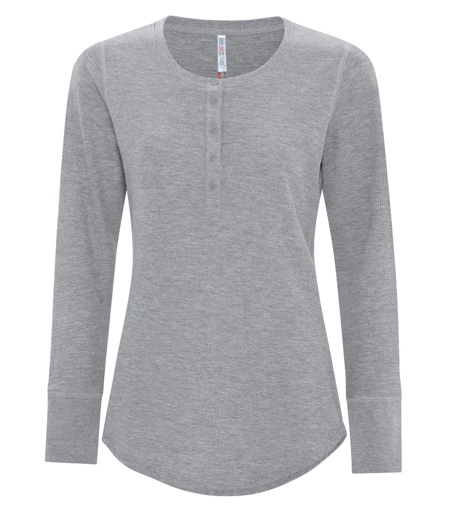 Ladies-Long Sleeve Thermal Waffle Shirt - ATC8064L