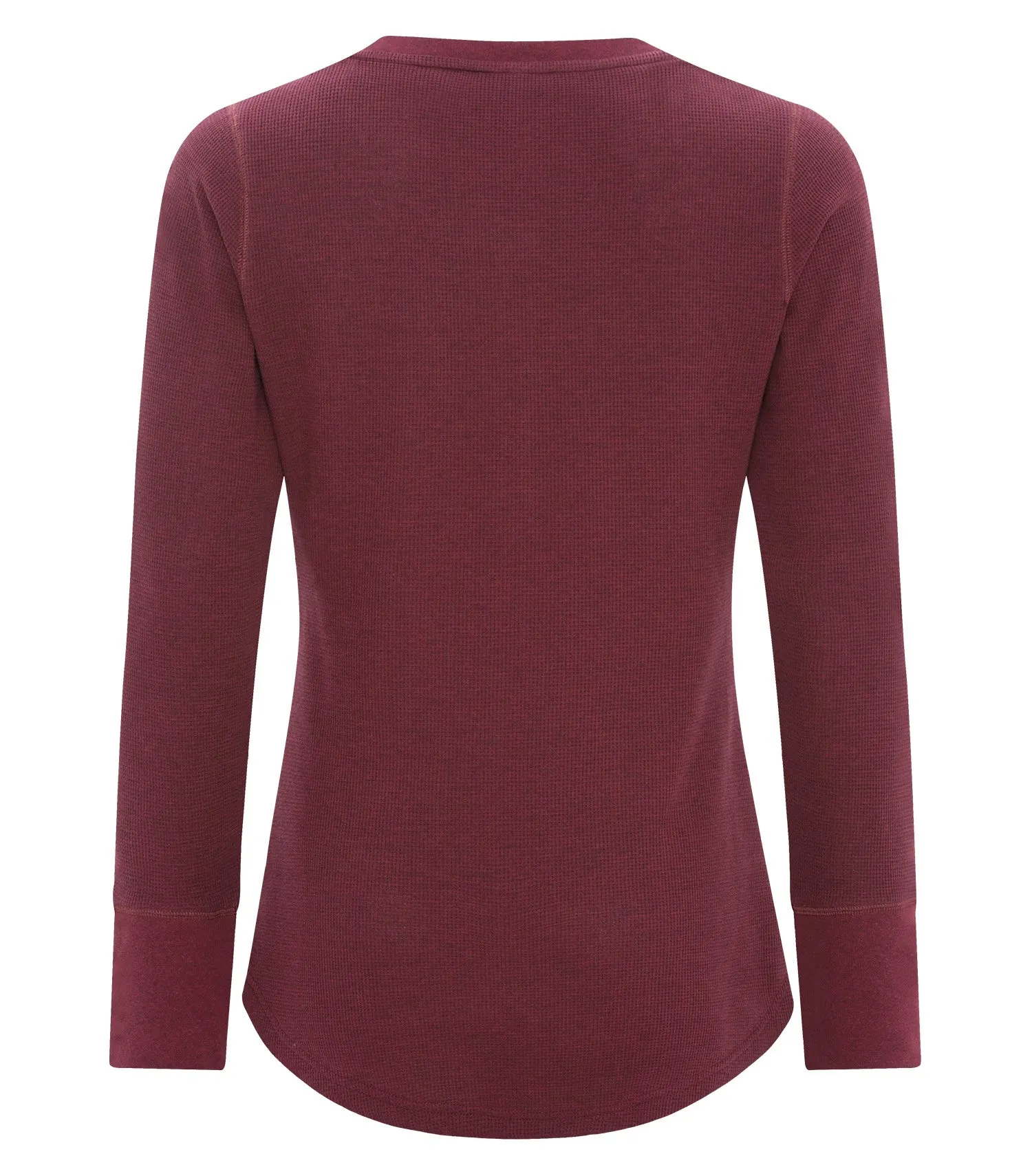 Ladies-Long Sleeve Thermal Waffle Shirt - ATC8064L