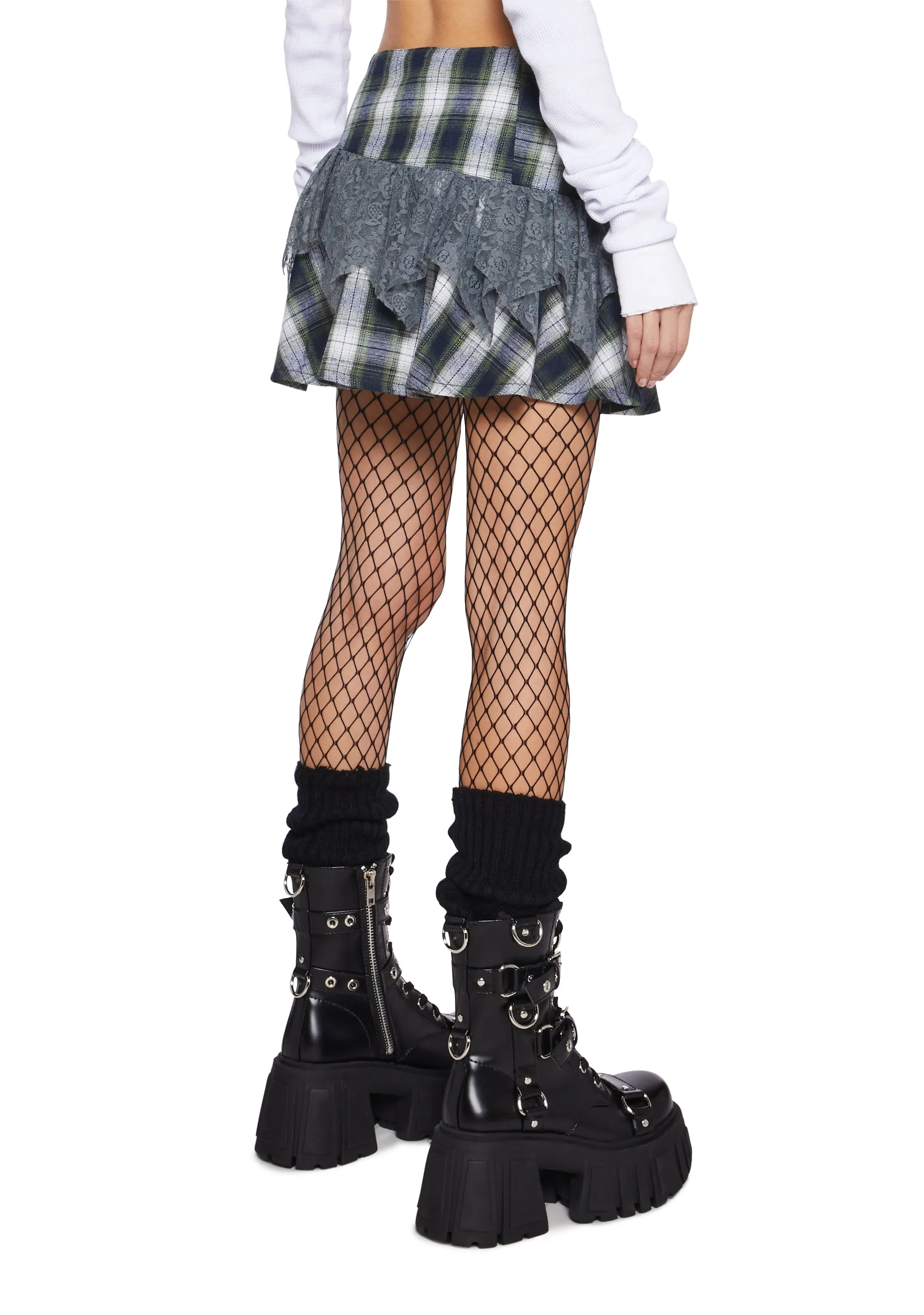 Late Night Talking Mini Skirt