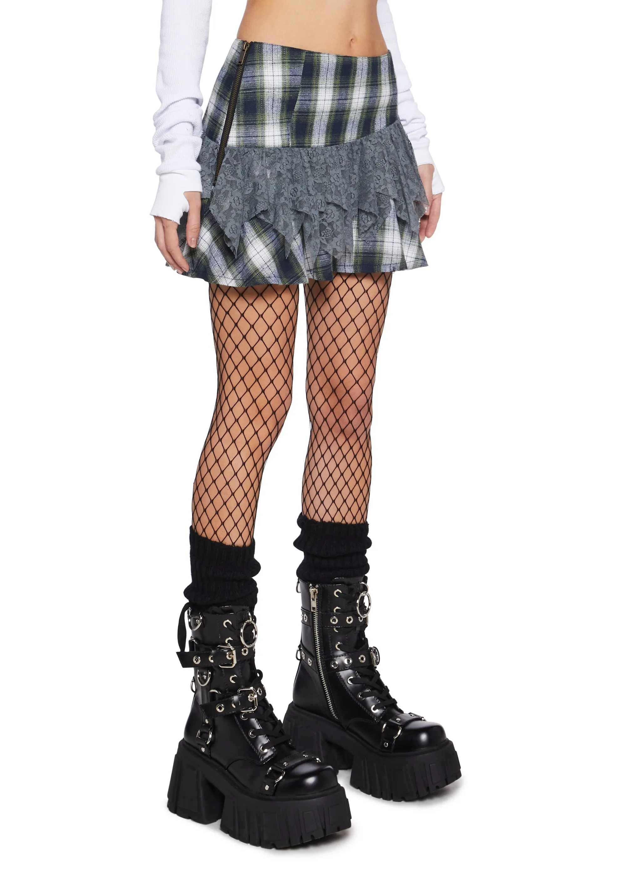 Late Night Talking Mini Skirt