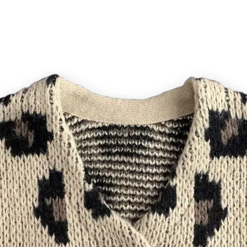 Leopard is the New Black Cardigan