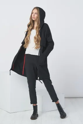 Long linen blazer Eva
