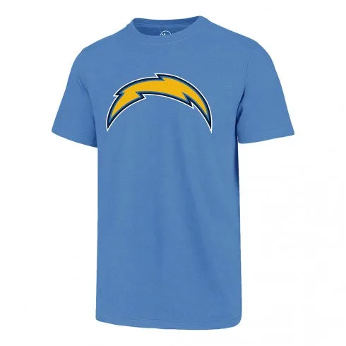Los Angeles Chargers Baby Blue Fan 47 Brand T-Shirt