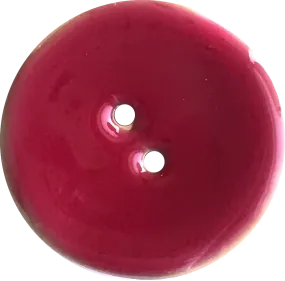 Magenta Shiny Large Coconut Button, 1-3/16" or 1-9/16"