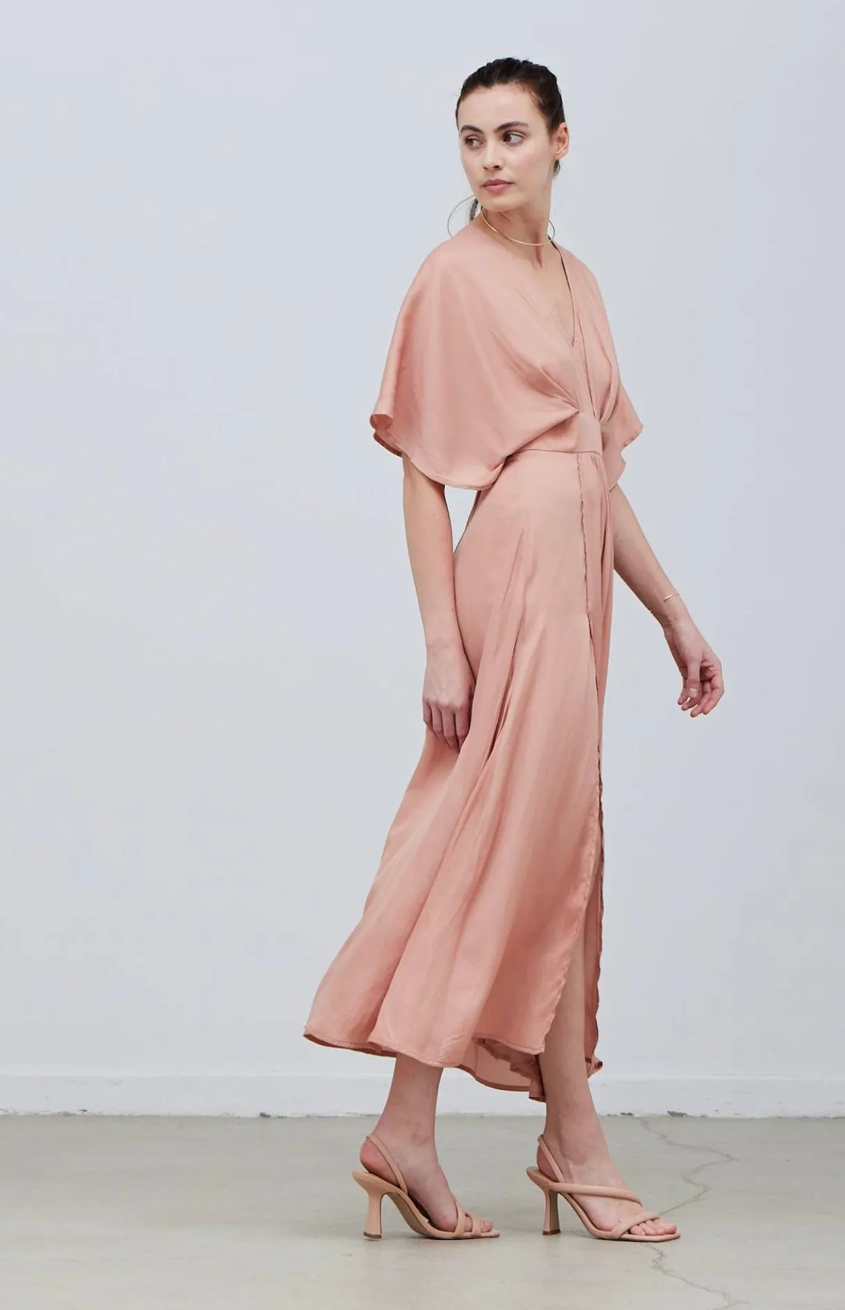 Maxi Dress Kimono Sleeve