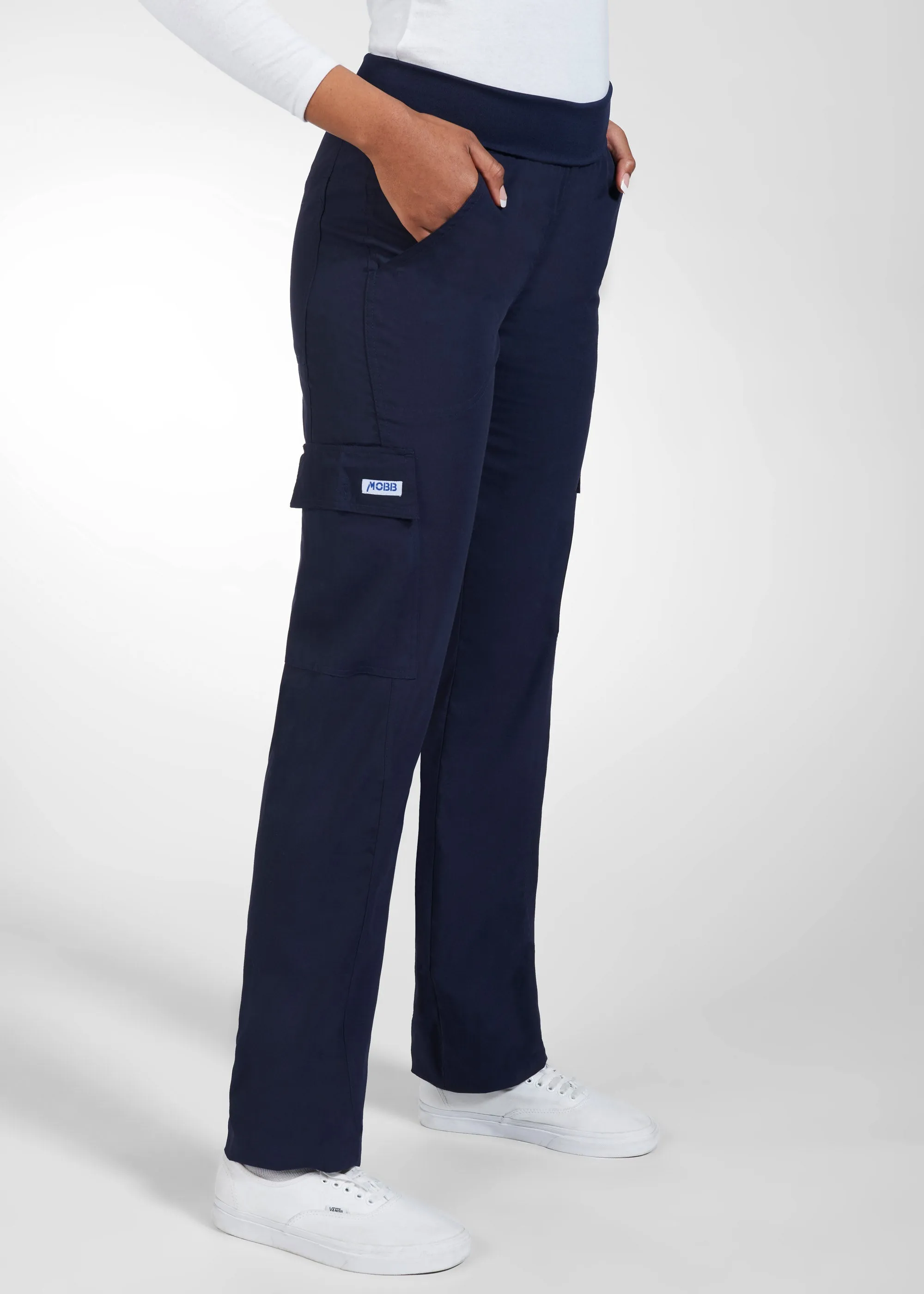 MOBB Clearance Flex Waist Scrub Pant Petite