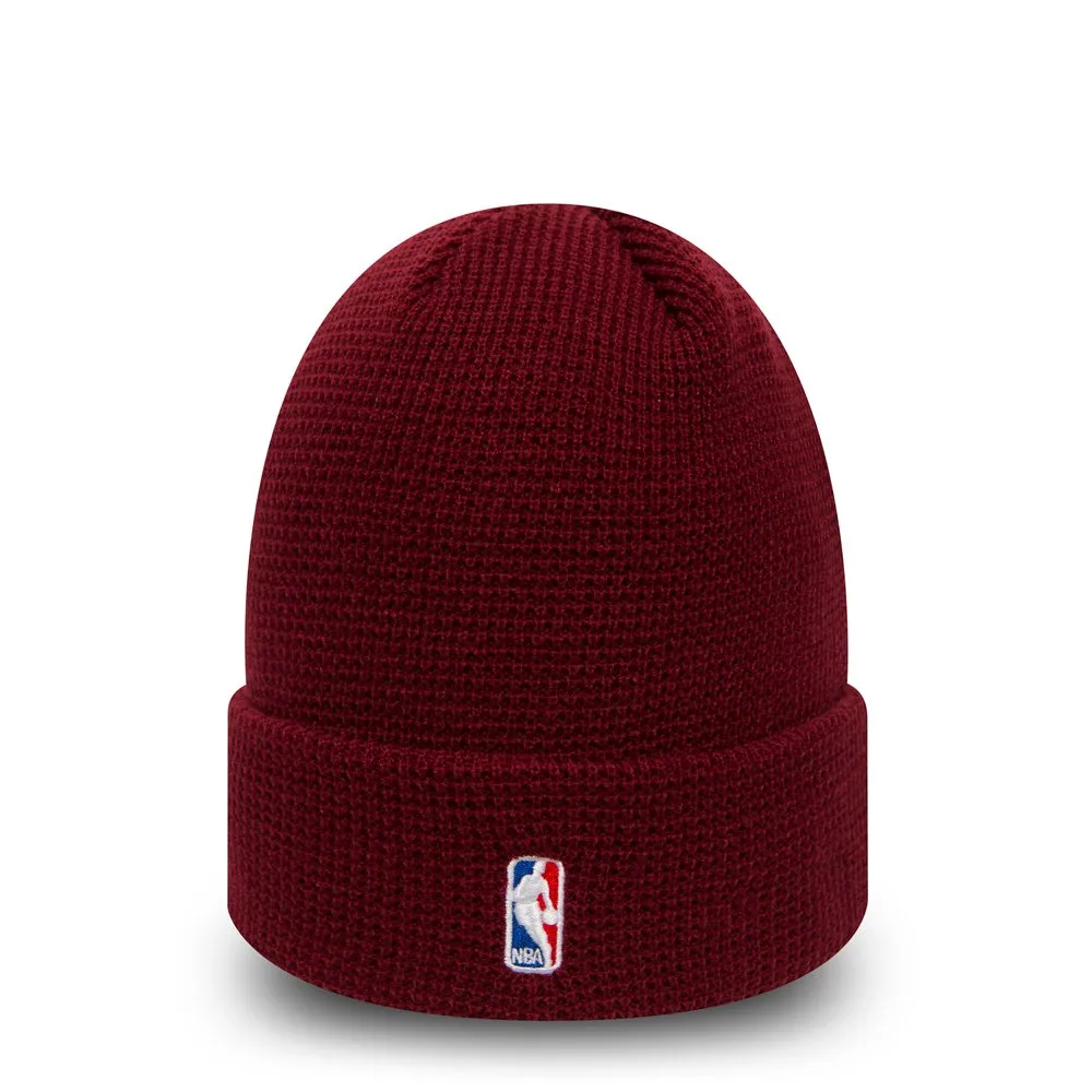New Era Hat NBA Waffle Knit Cleveland Cavaliers 'Bordeaux'