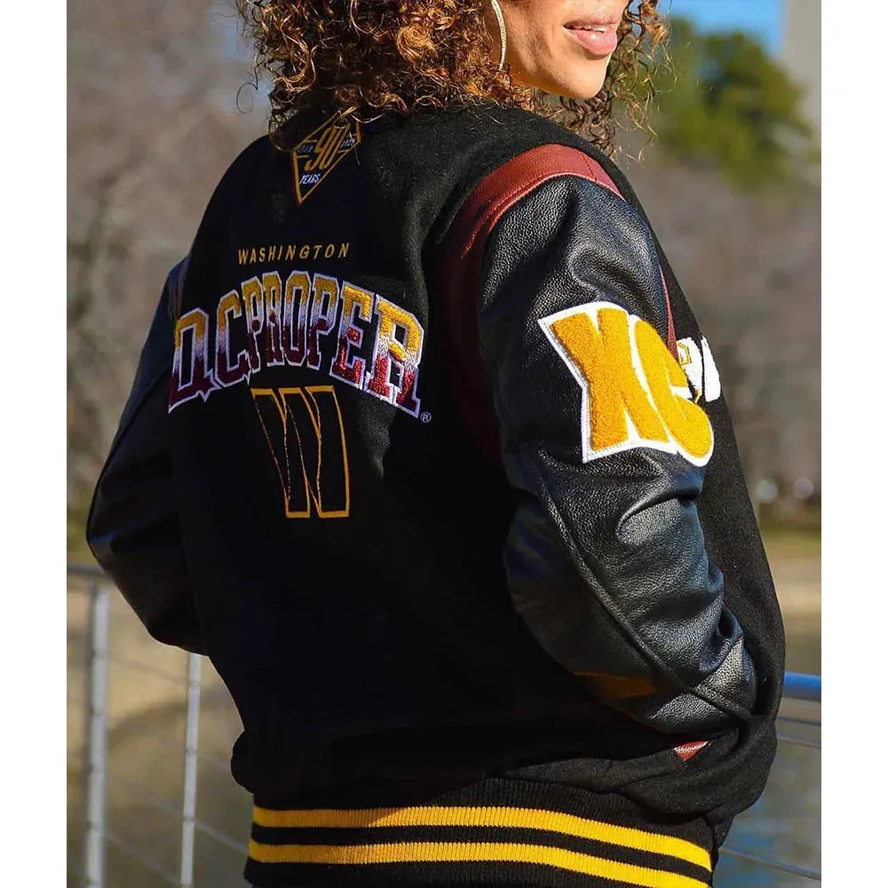NFL Washington Commanders wool Jacket For Men & Women
