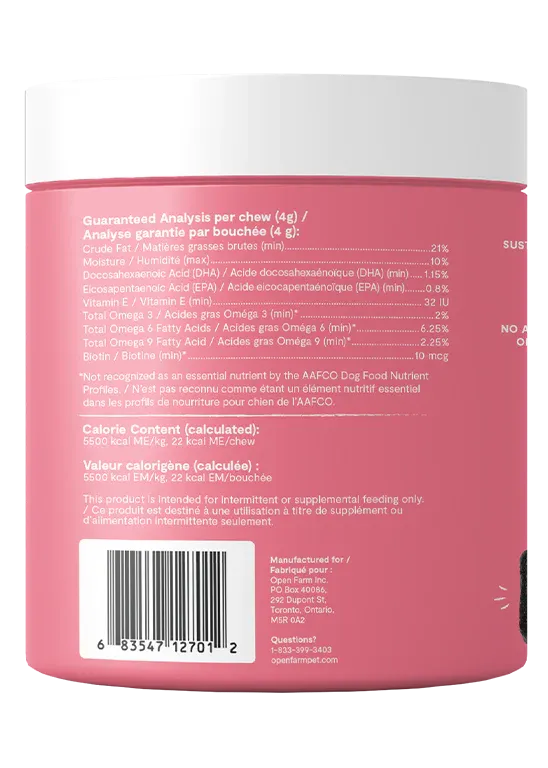 Open Farm - Supplement - Skin & Coat