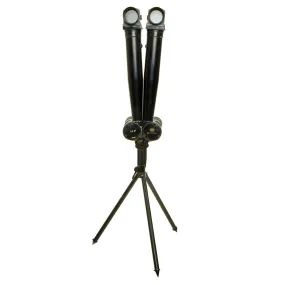 Original Japanese WWII Nikko 8 x 6 Rabbit Ear Small Artillery Periscope Binoculars With Tripod