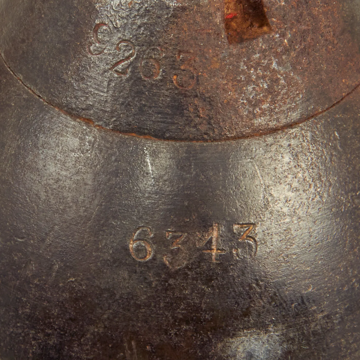 Original Japanese WWII Type 100 HE 81mm Inert Mortar Round - Dated 1943