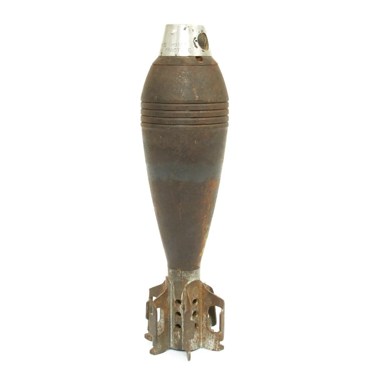 Original Japanese WWII Type 100 HE 81mm Mortar Round - U.S. Trainer