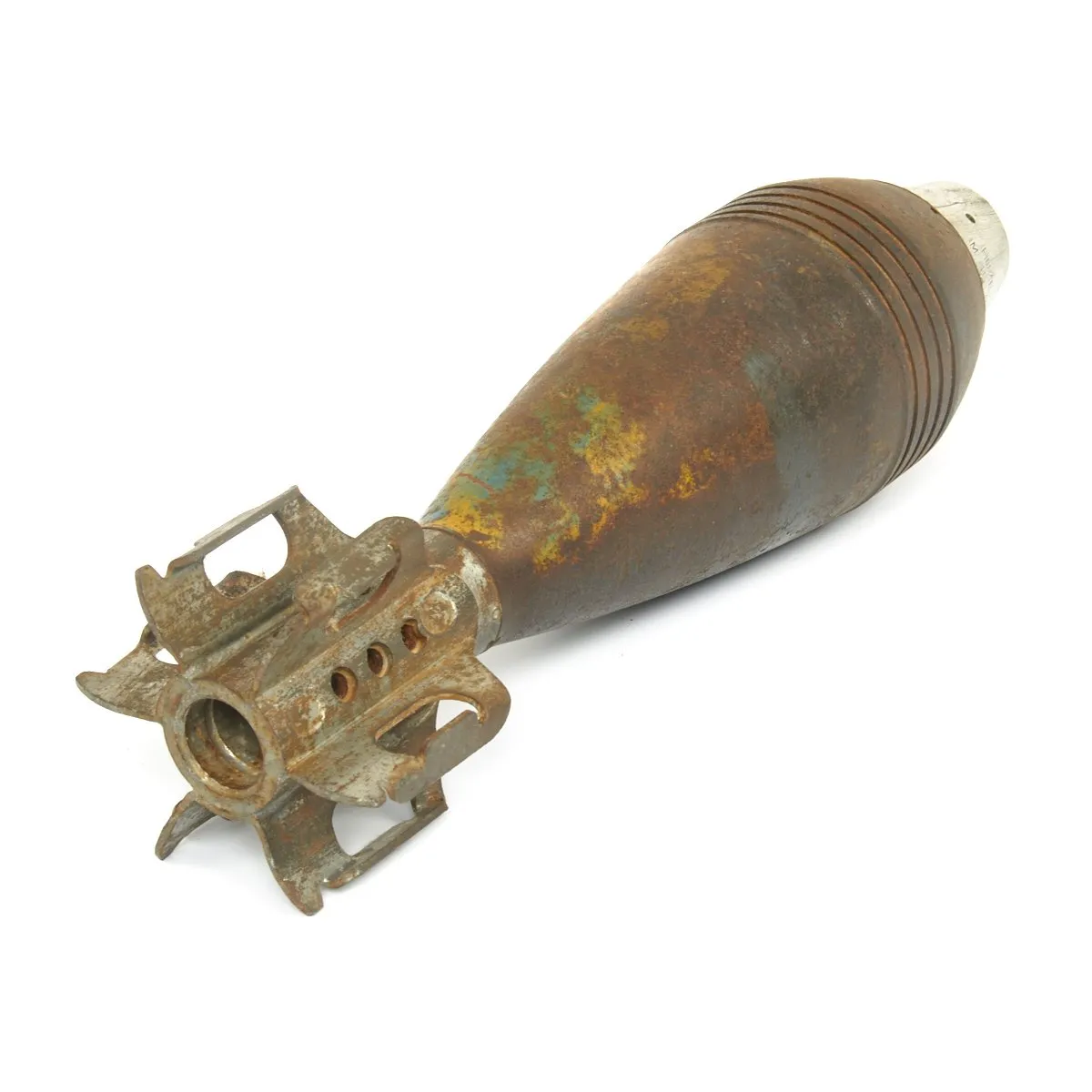 Original Japanese WWII Type 100 HE 81mm Mortar Round - U.S. Trainer