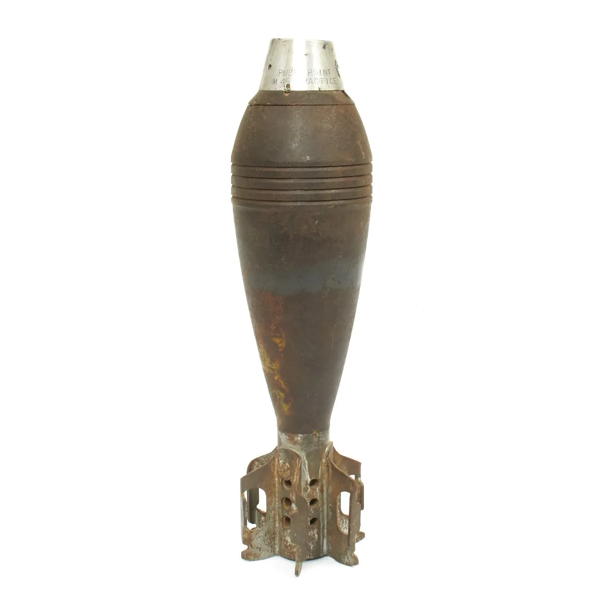 Original Japanese WWII Type 100 HE 81mm Mortar Round - U.S. Trainer