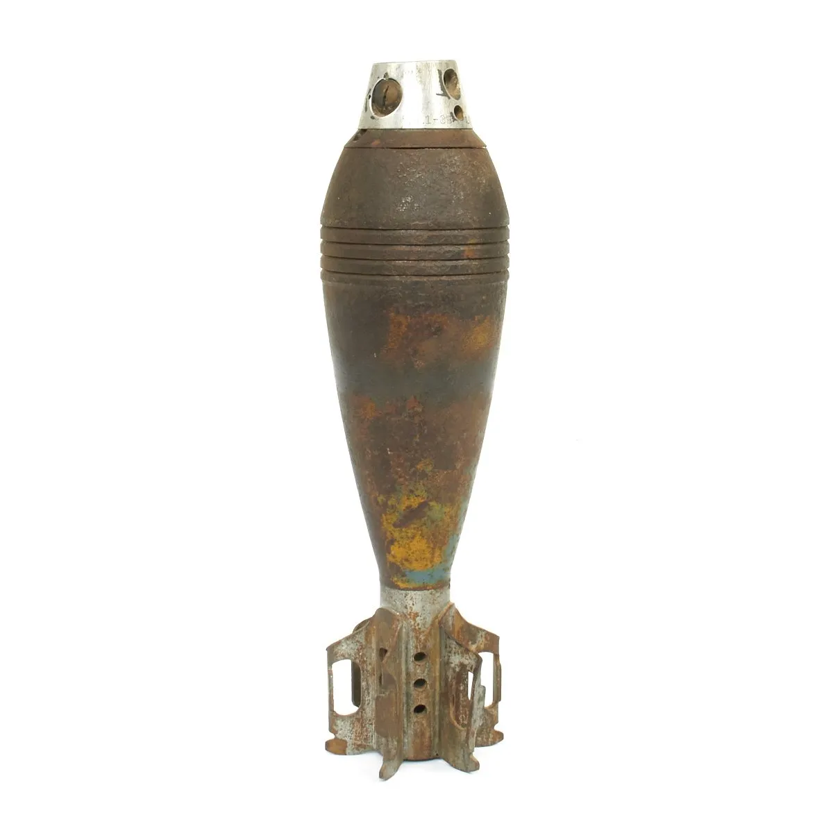 Original Japanese WWII Type 100 HE 81mm Mortar Round - U.S. Trainer