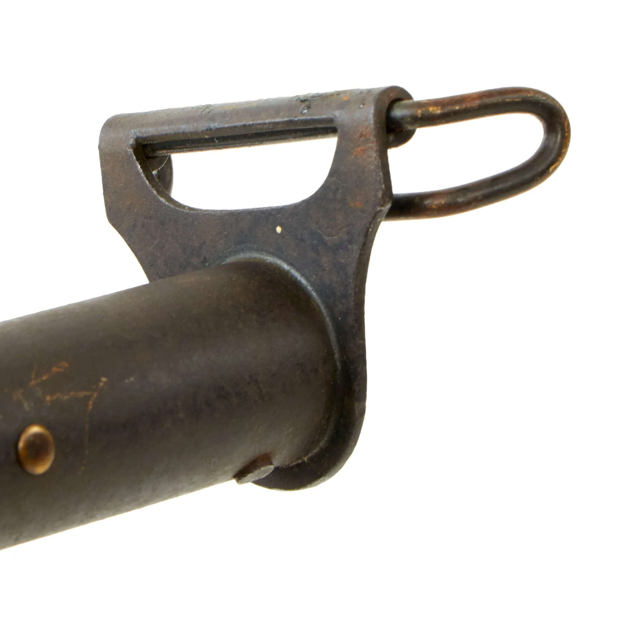 Original U.S. WWI Excellent Unissued Condition M1917 Trench Knife by L.F. & C. dated 1917 with Scabbard by Jewell