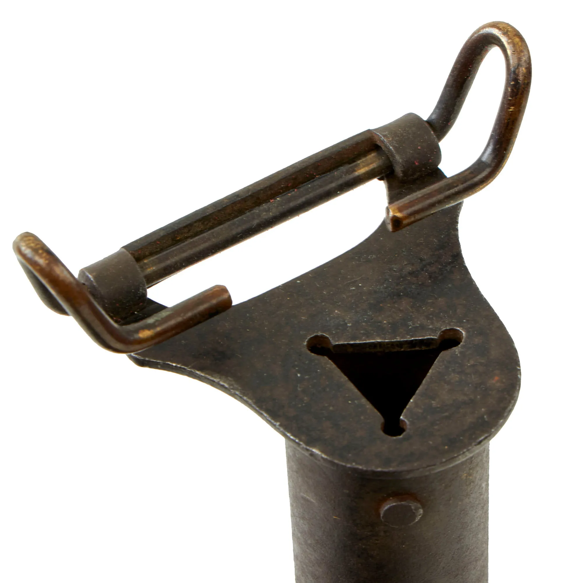 Original U.S. WWI Excellent Unissued Condition M1917 Trench Knife by L.F. & C. dated 1917 with Scabbard by Jewell