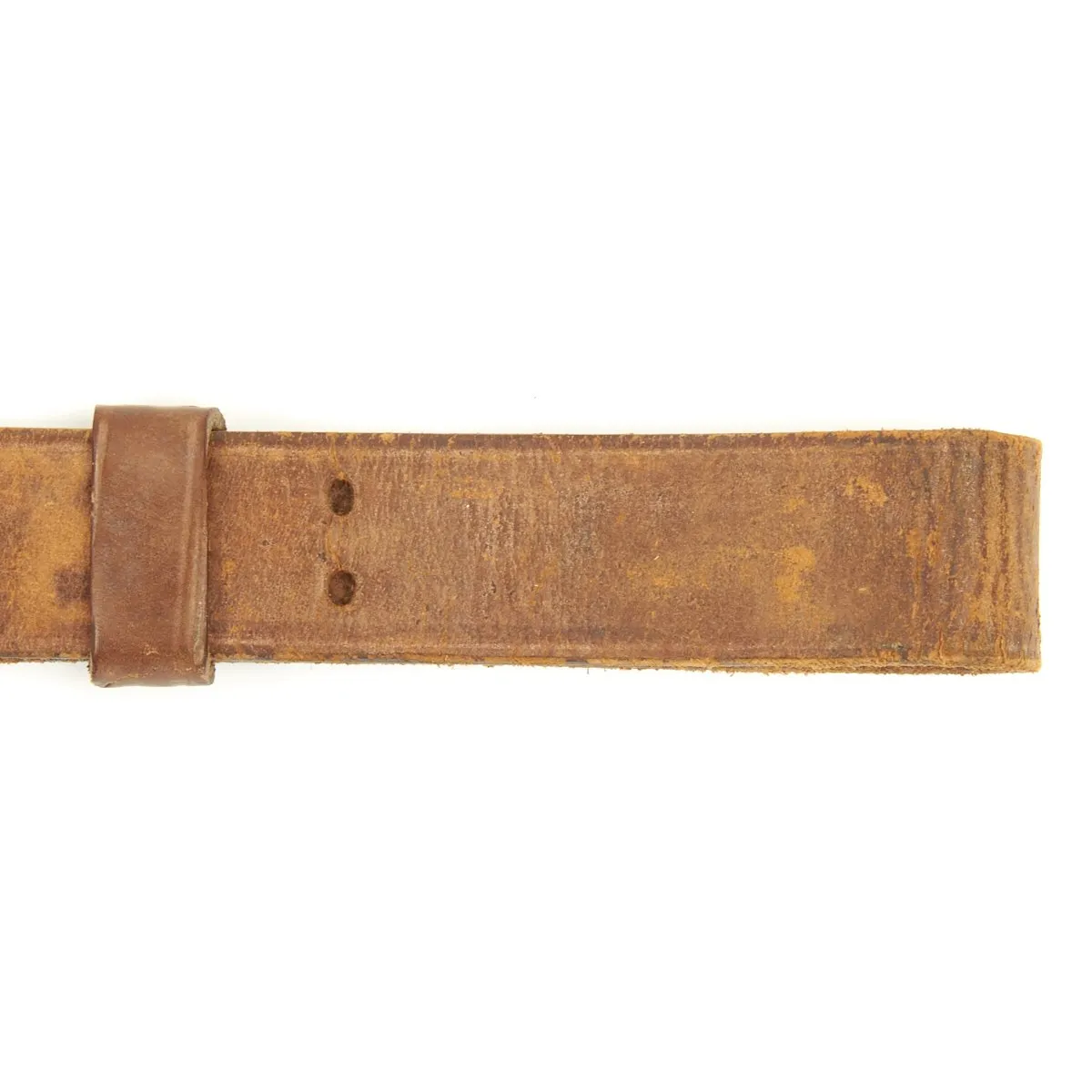Original U.S. WWII M1907 Pattern Leather Sling with Steel Fittings