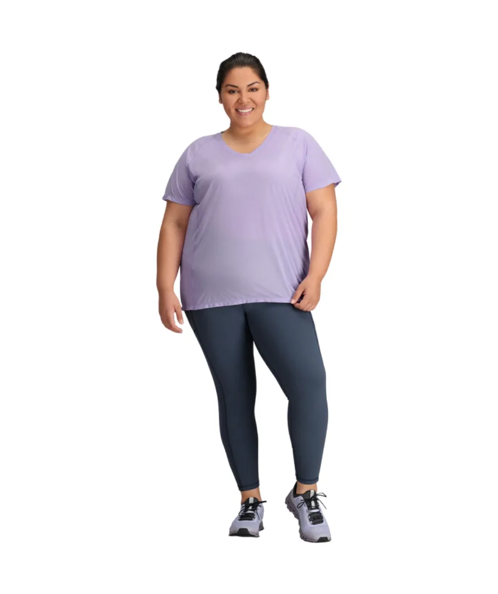 Outdoor Research Echo Womens Plus Size T-Shirt Lavender 2X - 3X