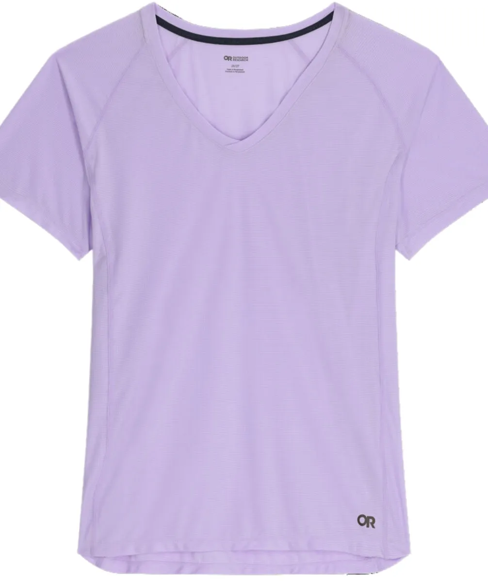Outdoor Research Echo Womens Plus Size T-Shirt Lavender 2X - 3X