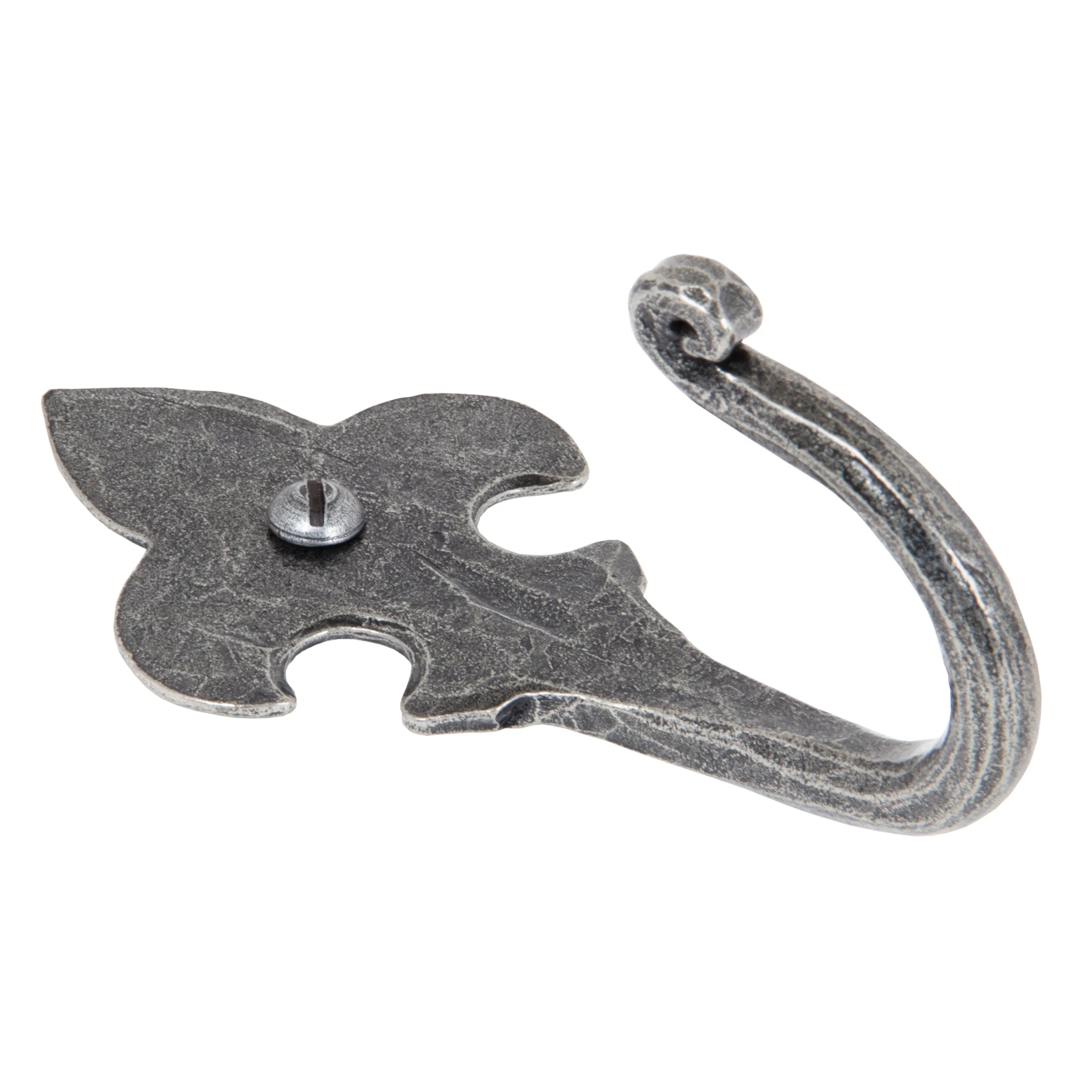 Pewter Fleur-De-Lys Coat Hook | From The Anvil