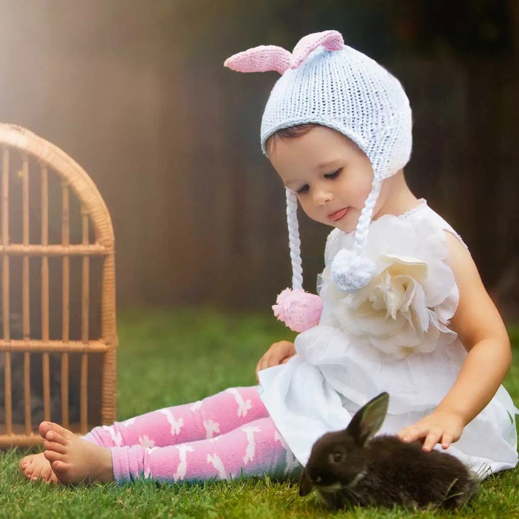 Pink Bunny Ears Hat