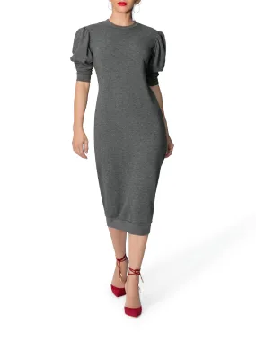 "Halle" Grey Sweater Dress