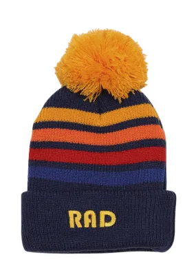 "Rad" Pom Pom Beanie