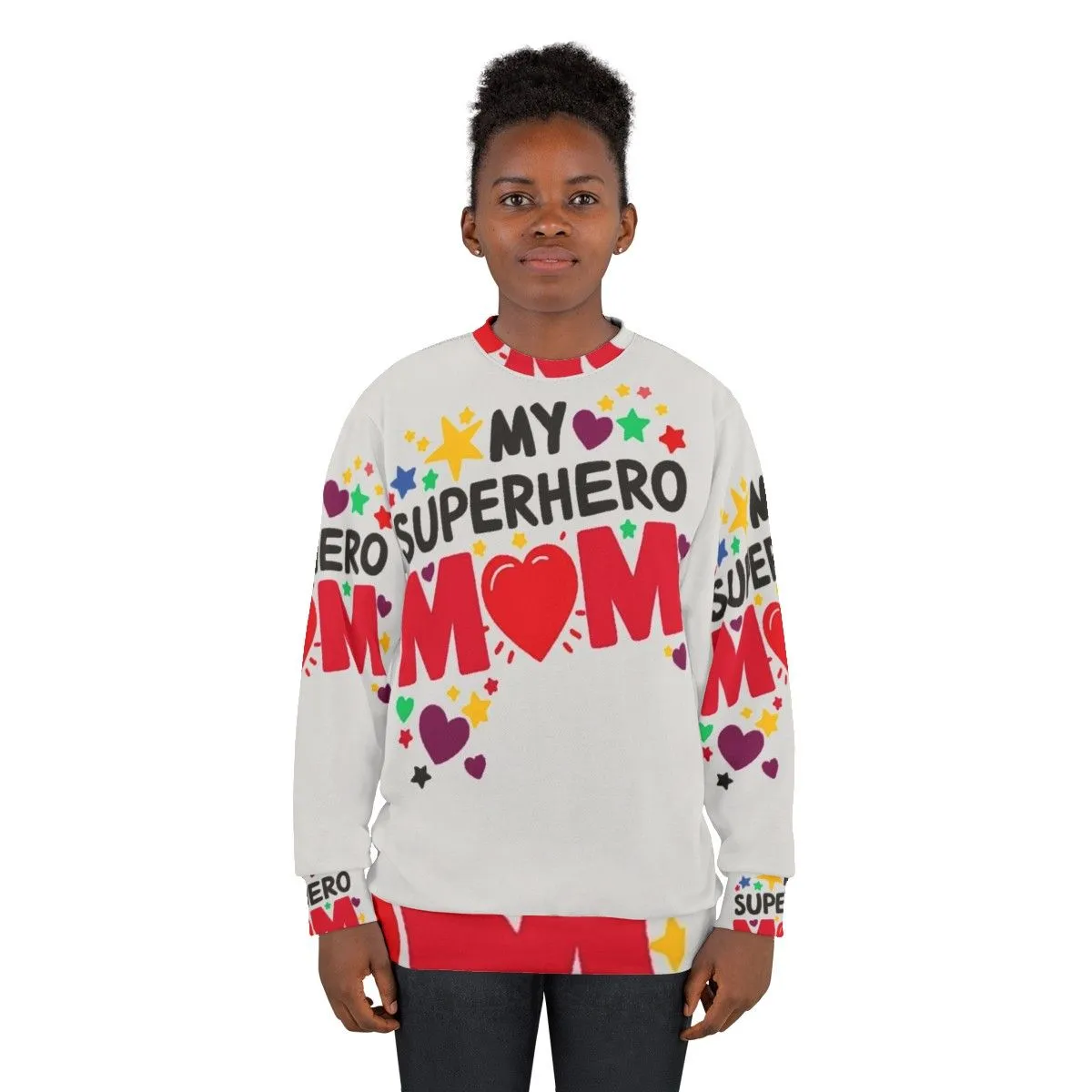 "Superhero Mom" Sweatshirt - Mothers Day Gift for Mom