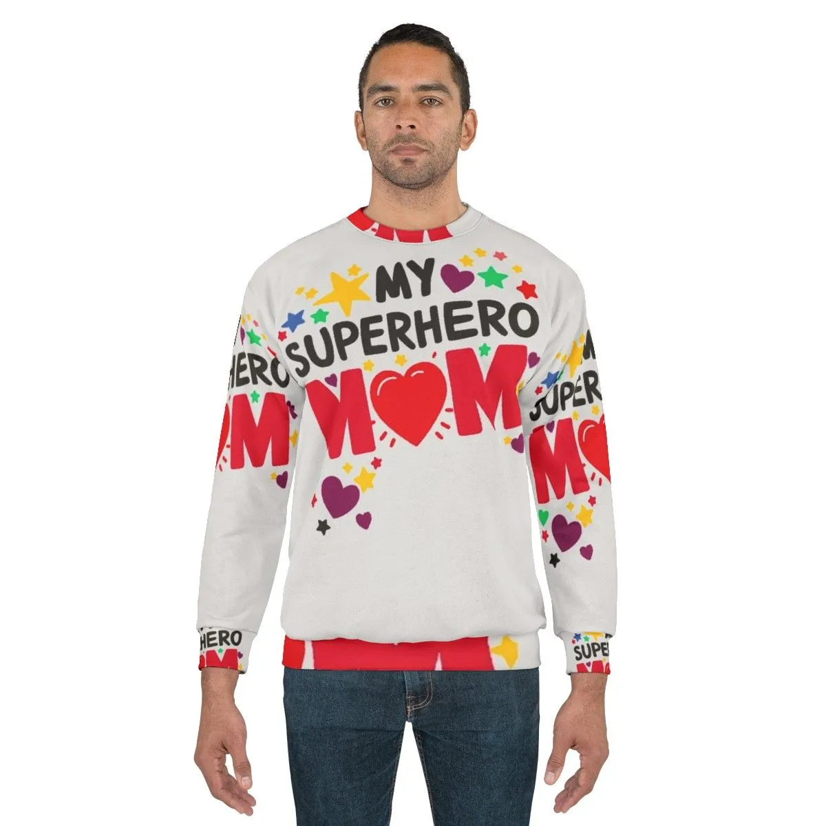 "Superhero Mom" Sweatshirt - Mothers Day Gift for Mom